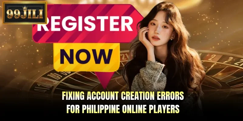 Fixing account creation errors for Philippine online players
